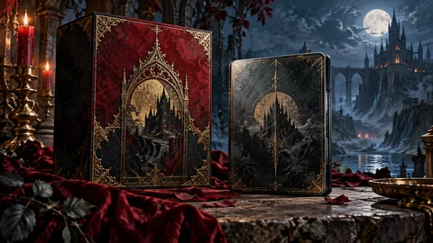 Original conceptual illustration for Midnight Edition SteelBook Bundle