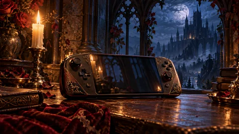 Original conceptual illustration for Nintendo Switch